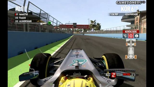F1 2011ᴴᴰ Valencia ◆ HUN ◆ gamezone05 смотреть онлайн