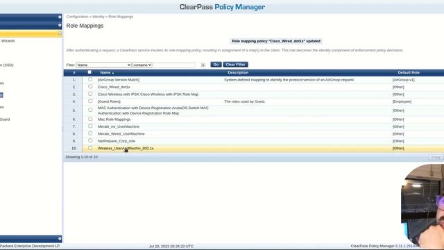 Wired 802.1x on Cisco switch and ClearPass With Vlan enforcement смотреть онлайн