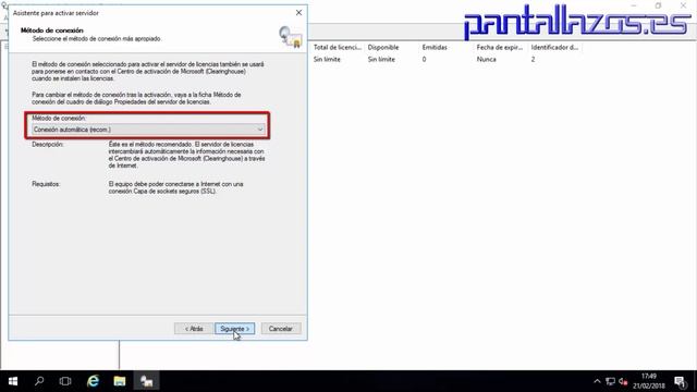 Windows server 2016: Activar servidor de licencias de Escritorio Remoto. смотреть онлайн