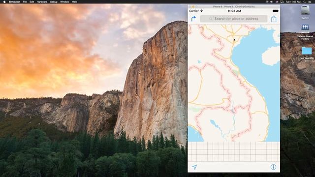 First time iOS Simulator on OSX Yosemite смотреть онлайн