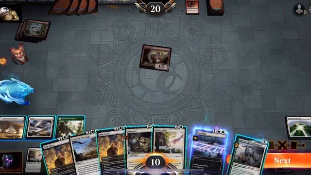 MTG Arena on iPhone - First Game Ever! смотреть онлайн