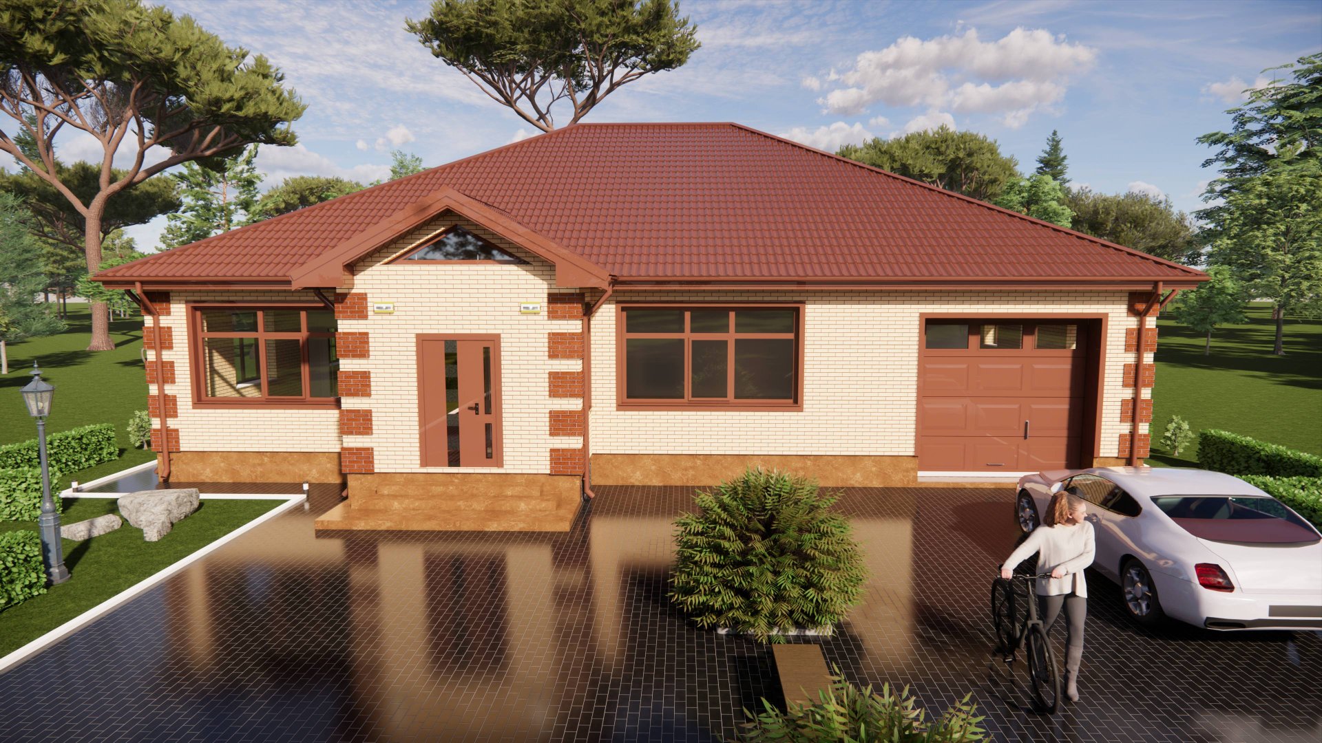 Проект дома S=213 м/кв смотреть онлайн