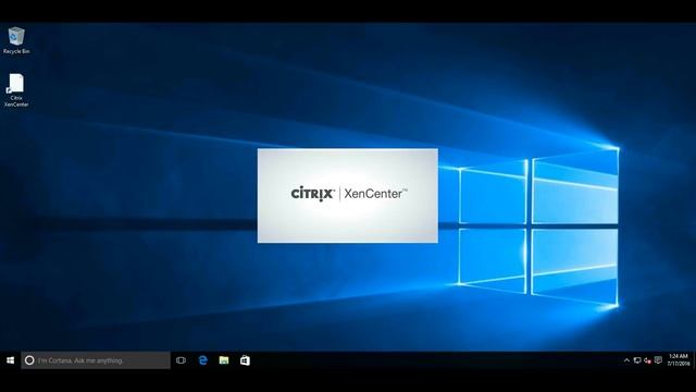 Установка Citrix XenCenter в Windows 10 смотреть онлайн