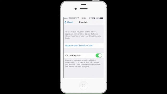 iCloud Keychain Setup - iSay.ro смотреть онлайн