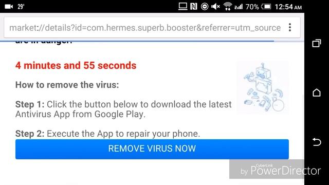 How to deal with fake virus alert on Android смотреть онлайн