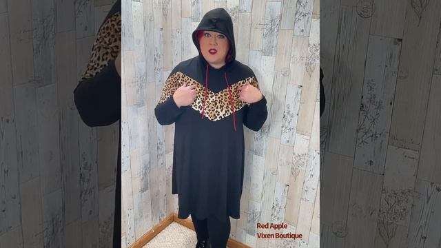 Leopard Color Block Midi Dress смотреть онлайн