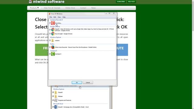 close all windows in one click смотреть онлайн