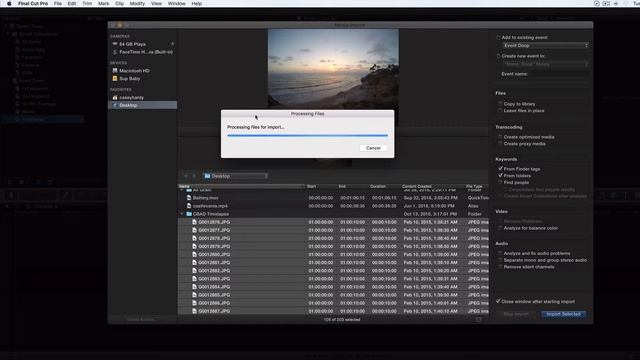 63. How to CREATE TIME LAPSE Final Cut Pro X 10.2.3 (2016) смотреть онлайн