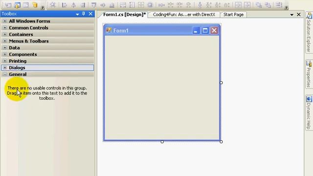 Creating a Windows Forms Toolbox Control - C# смотреть онлайн