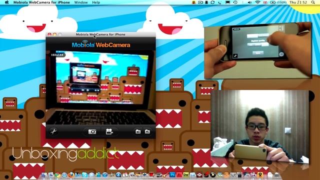 How to turn your iPhone 4 into a webcam !!! PC and MAC !!! смотреть онлайн