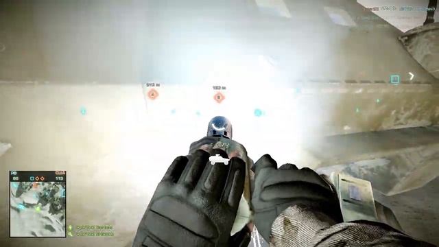[How?] Battlefield BC2: Двойное, не понятно как, убиство!! xD смотреть онлайн