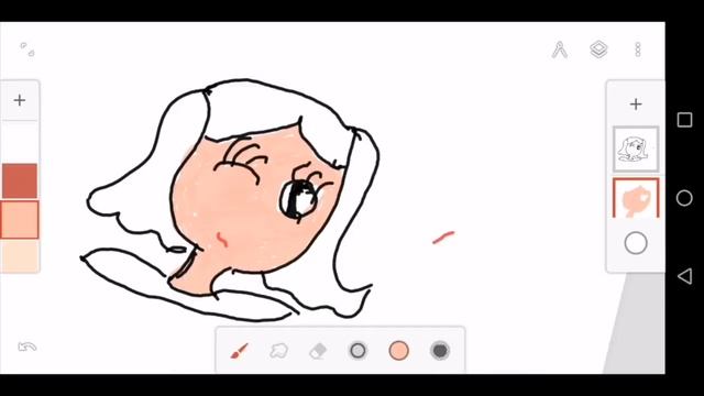 Drawing the Face of a Girl with Painter for Android смотреть онлайн