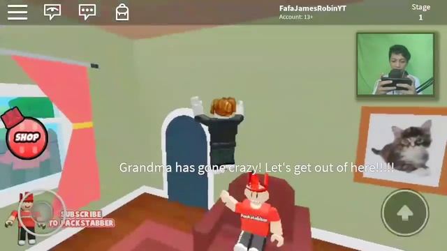 ROBLOX | Escape Grandmas house (+jailbreak) смотреть онлайн