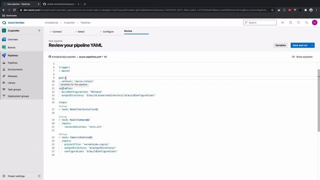 Azure DevOps Build the Xamarin.Android App смотреть онлайн