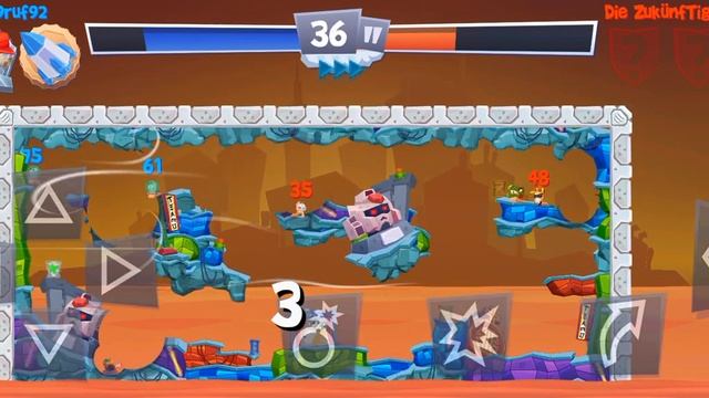 Worms-4 [Android] Gameplay [41] смотреть онлайн