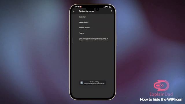 How To Hide The Wifi Icon On Status Bar Android смотреть онлайн