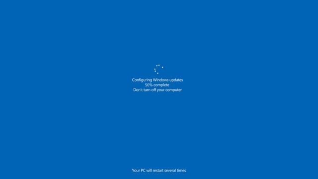 Windows 10 Update Screen 8K 4K HD 60 FPS 1 Hour Loop Fake Screen Prank 2024 #dailyhacks #windows10 смотреть онлайн