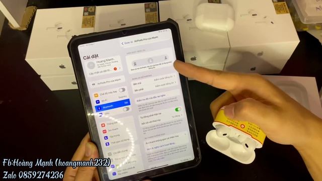Đánh giá chi tiết AirPods Pro 2 1562AE Full tính năng tăng giảm âm lượng +chuông còi mới nhất 2023 смотреть онлайн
