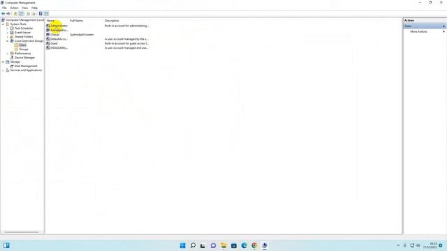 Local User and Group Windows 11 Untuk Ganti Password смотреть онлайн