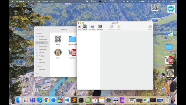 How to Scan QR Code on Mac | QR Journal for Mac смотреть онлайн