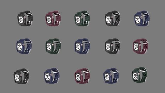 強悍上市 ! AHAStyle【Apple Watch】TPU 防摔運動錶帶 開箱 смотреть онлайн