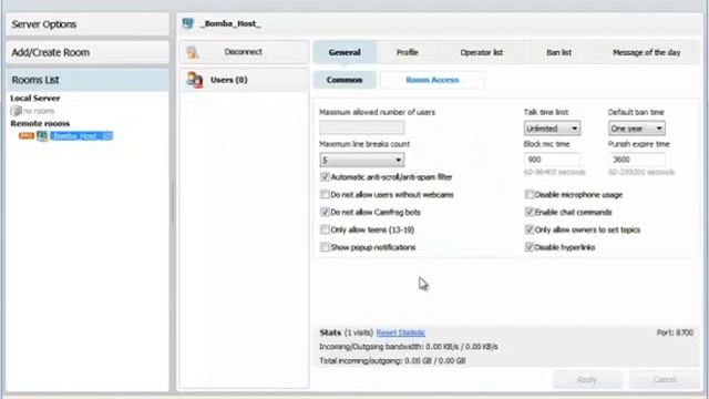 Camfrog Painel de Controlo Camfrog Advanced Server 5 New 2012 смотреть онлайн