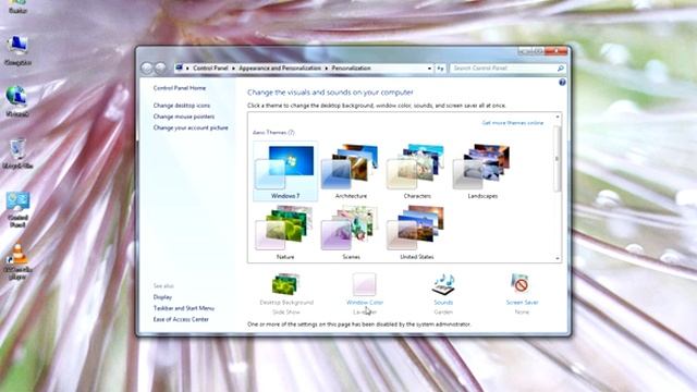 How to stop user to change desktop background in windows 7 смотреть онлайн