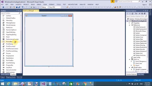 Bind dataGridView using EDMX in Windows Form смотреть онлайн