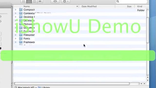 Leopard 10.5.3 - Scrolling in Finder on a Penryn MBP смотреть онлайн