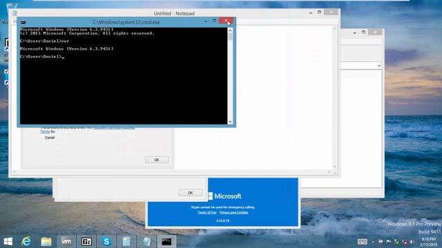 Windows 8.1 Pro Preview Build 9431 in VMware Workstation смотреть онлайн