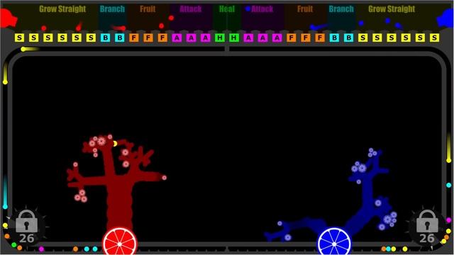 Growing Tree Battle in Algodoo смотреть онлайн