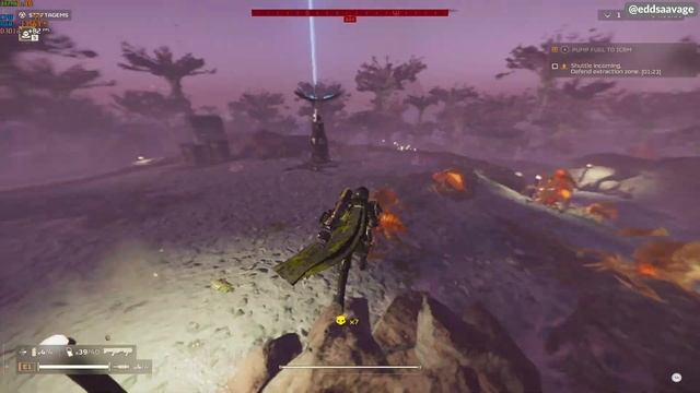 Helldivers 2 on the Legion GO with OneXgpu смотреть онлайн