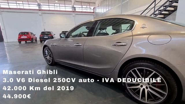 🔥Maserati Ghibli 3.0 V6 Diesel 250CV auto - IVA DEDUCIBILE🔥 смотреть онлайн
