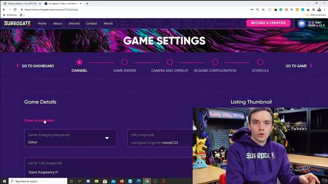 How to CREATE YOUR OWN GAME on Surrogate.tv! смотреть онлайн
