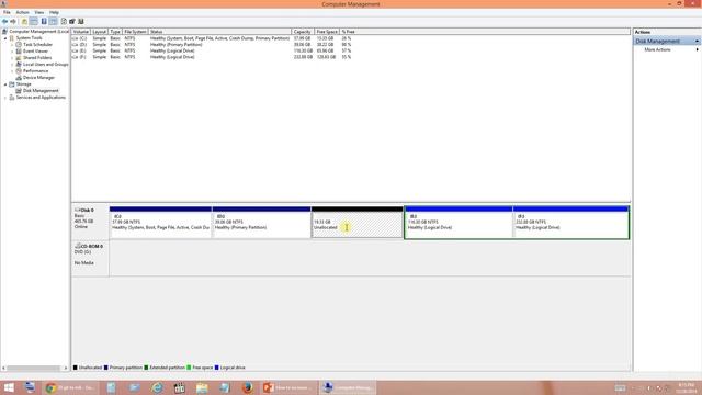How to increase C Drive size without losing data - Windows смотреть онлайн
