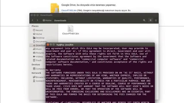 Linux Ubuntu - Install Cisco Packet Tracer (.BIN) смотреть онлайн