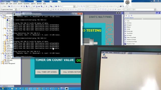 How to backup and restore project of SIMATIC HMI MP277 10 Touch by using USB flash смотреть онлайн