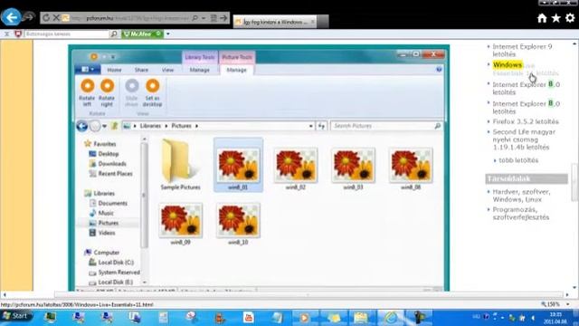 Windows 8 new ribbon UI in windows explorer смотреть онлайн