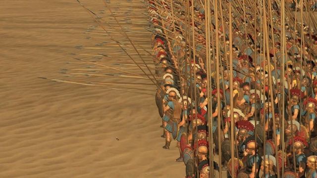 2.000 PIKEMEN vs 36.000 PLEBS - Total War ROME 2 смотреть онлайн