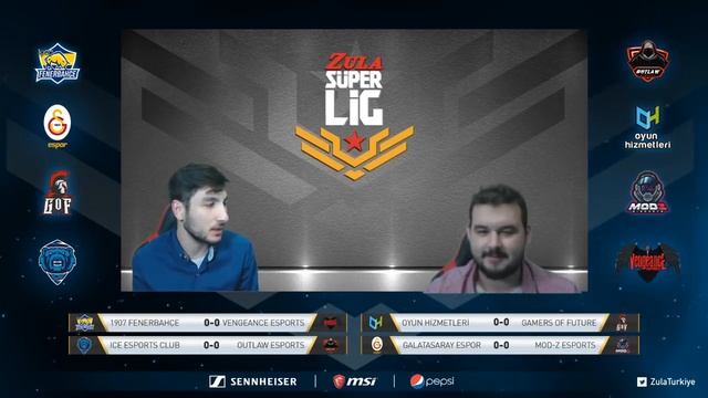 ZULA SÜPER LİG 5.HAFTA 2.GÜN KARŞILAŞMALARI / 1907 FENERBAHÇE vs VENGEANCE смотреть онлайн