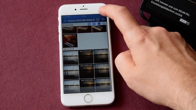 Camera Connect & Control on iPhone 6s смотреть онлайн