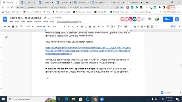 Sourcing X-Press : S2 : EP 3 : Using AND, OR, NOT in Google Search (Part 3) смотреть онлайн