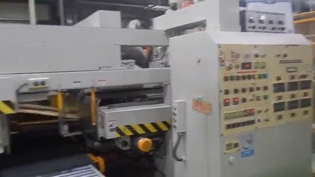 used mitsubishi 4 color flexo die cutter смотреть онлайн