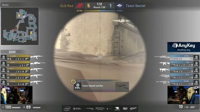 Insane boost on Inferno from Team Secret смотреть онлайн