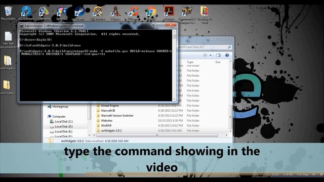 How to build wxWidget 3.0.2 and use on Code::Blocks(Windows) смотреть онлайн