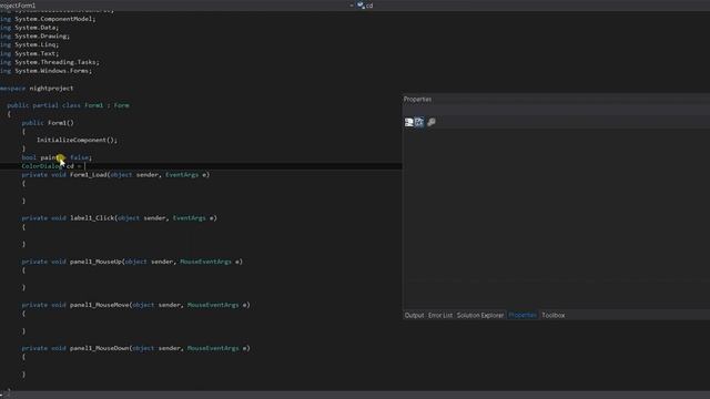Paint Software Tutorial 1 (C#) смотреть онлайн