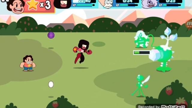 Steven universe"Attack the light": Boss battle (Green) смотреть онлайн