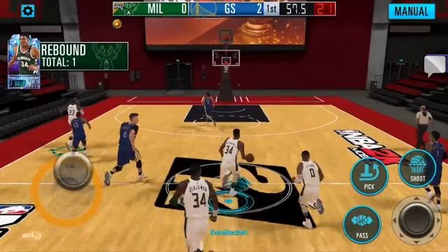 NBA 2K Mobile||Diamond Giannis Antetokounmpo Gameplay, He’s A Demi God!!! смотреть онлайн