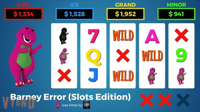 Barney Error 7 (Slots Edition) смотреть онлайн