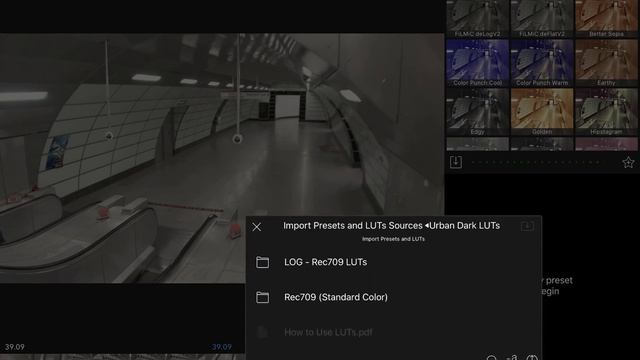 Import LUTs into LumaFusion from Computer to iPad or iPhone смотреть онлайн